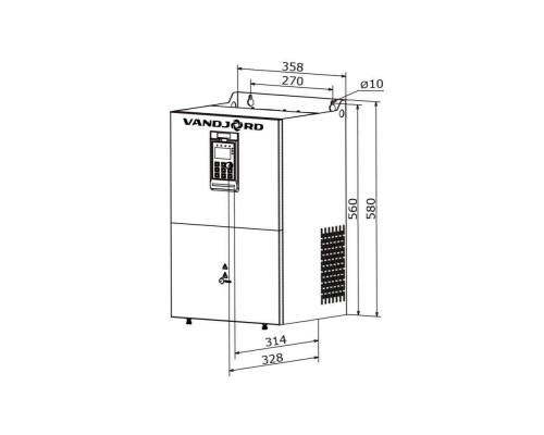 Преобразователь частоты Vandjord PDG10-4T093B-E-NP 52111019 (52111019) Преобразователь частоты Vandjord PDG10-4T093B-E-NP 52111019 (52111019)