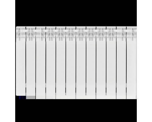 Радиатор биметаллический STOUT TITAN 500 12 секций боковое подключение (белый RAL 9016) SRB-3310-050012 (SRB-3310-050012)