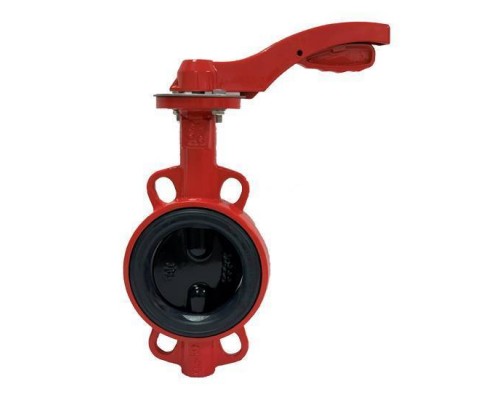 Затвор дисковый поворотный РАШВОРК 200-065-16, DN065 PN16, GG25 / GGG40 / EPDM, М/Ф с рукояткой (200-065-16)