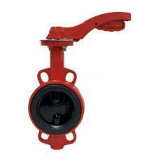 Затвор дисковый поворотный РАШВОРК 200-150-16, DN150 PN16, GG25 / GGG40 / EPDM, М/Ф с рукояткой (200-150-16)