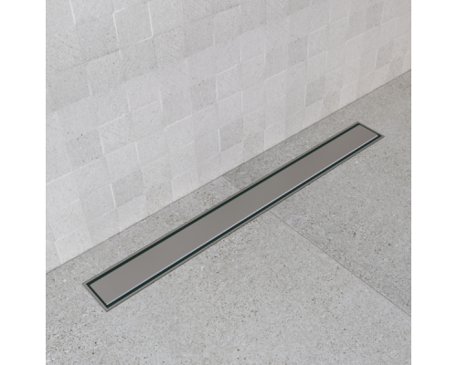 13100003 BETTOSERB Душевой лоток BETTO DRAIN Premium Line 550 Хром матовый/полая под плитку, рамка хром (13100003)