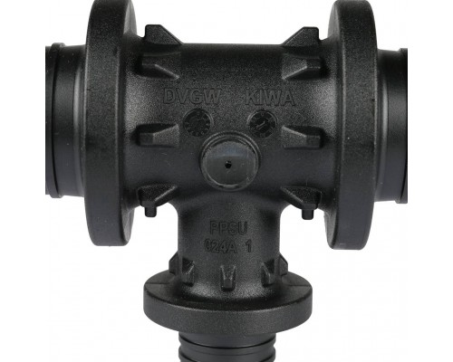 *11600651001 REHAU RAUTITAN Тройник с уменьшенным боковым проходом 32-20-32 PX для труб из сшитого полиэтилена аксиальный (11600651001)