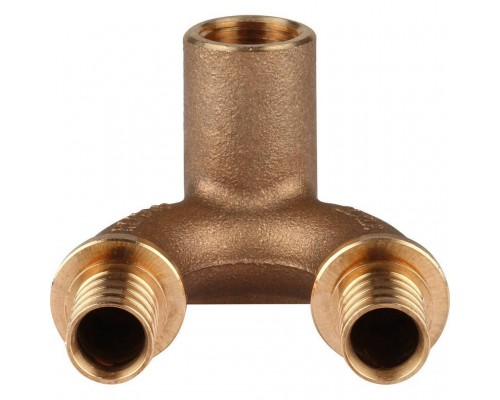 Проточный настенный угольник REHAU RAUTITAN 20/20-Rp 1/2 длинный RX+ для труб из сшитого полиэтилена (14562711001)