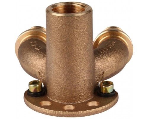 Проточный настенный угольник REHAU RAUTITAN 20/20-Rp 1/2 длинный RX+ для труб из сшитого полиэтилена (14562711001)