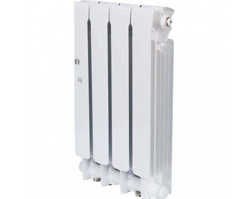 Радиатор биметаллический RIFAR BASE VENTIL 500 BVR 4 секции нижнее правое подключение (белый RAL 9016) 1RB50.VR-4 (1RB50.VR-4)