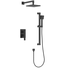 Душевой комплект Rush Thira TR3635-41Black С ВНУТРЕННЕЙ ЧАСТЬЮ, черный