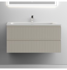 Тумба с раковиной Sancos Snob T 100 см, beige soft