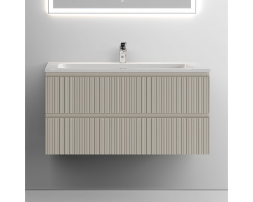 Тумба с раковиной Sancos Snob T 100 см, beige soft