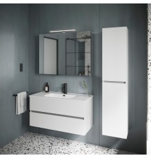 Мебель для ванной комнаты Sancos Urban 100 см белый глянец