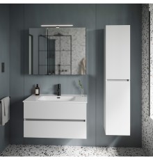 Мебель для ванной комнаты Sancos Urban 90 см белый глянец