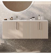 Тумба с раковиной Sanvit Рольф 120 белая, L