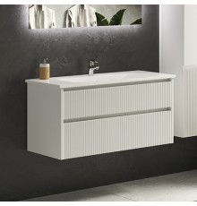 Тумба с раковиной Sanvit Рольф 100 белая