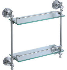 Полка Savol 58 а S-005822A хром, для душа