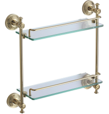 Полка Savol 58 b S-005822B золото, для душа