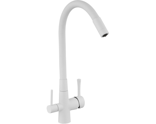 Смеситель для кухни Savol S-L1806W-02 с гибким изливом
