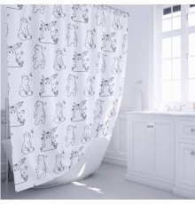 Штора для ванной Fixsen Teddy Wash FX-1505 180x200