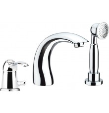 Смеситель на борт ванны Webert Aurora Aurora AU850701015 хром