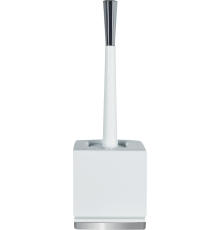 Ершик Spirella Roma White 1017971 белый, серебряный