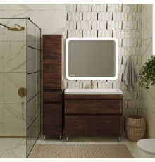 Мебель для ванной комнаты Style Line Атлантика 100 Люкс Plus, напольная, старое дерево