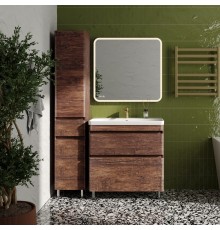 Мебель для ванной комнаты Style Line Атлантика 80 Люкс Plus, напольная, старое дерево
