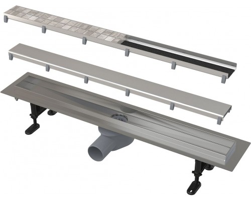 Душевой трап (лоток) AlcaPlast Buble Double APZ13 95 см