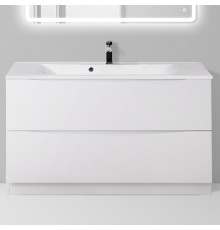 Тумба с раковиной BelBagno Marino 100 bianco lucido, напольная
