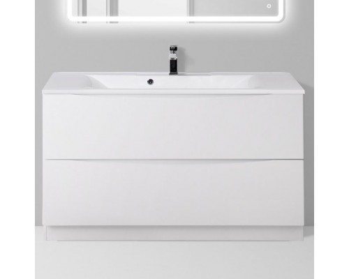Тумба с раковиной BelBagno Marino 100 bianco lucido, напольная