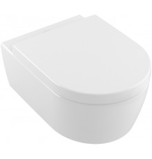 Унитаз подвесной Villeroy   Boch Avento 5656HR01 alpin, безободковый