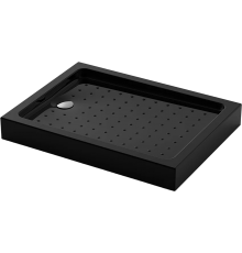Поддон для душа Veconi Tezeo acrylic TZ-54B 120x90, черный
