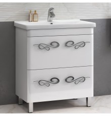 Тумба с раковиной Vigo Olivia 2-70, 2 ящика