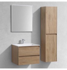 Мебель для ванной комнаты Vincea Luka 60 2 ящика, натуральный дуб