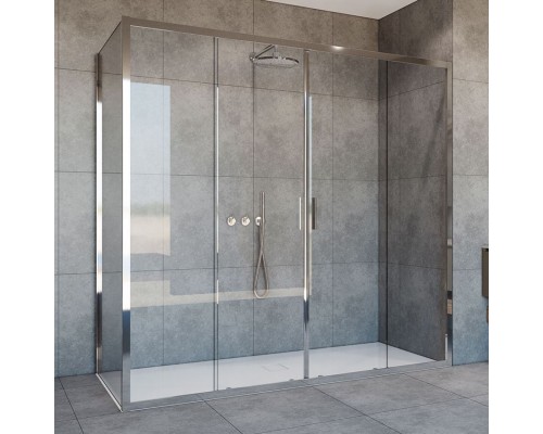 Душевой уголок Vincea Garda VSR-1G29019CL 190x90 см, профиль хром, стекло прозрачное