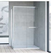 Душевой уголок Vincea Slim Soft VSR-1SS1012CL 120x100, профиль хром, стекло прозрачное