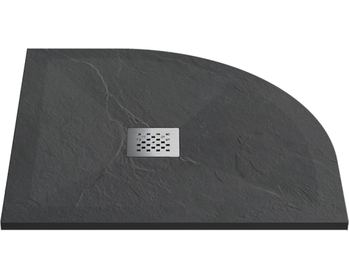 Поддон для душа Vincea VST-4SQ9090A 90x90 антрацит, с сифоном