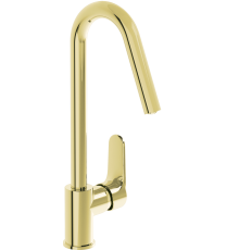 Смеситель для кухни VitrA Root Round A4274223EXP золото