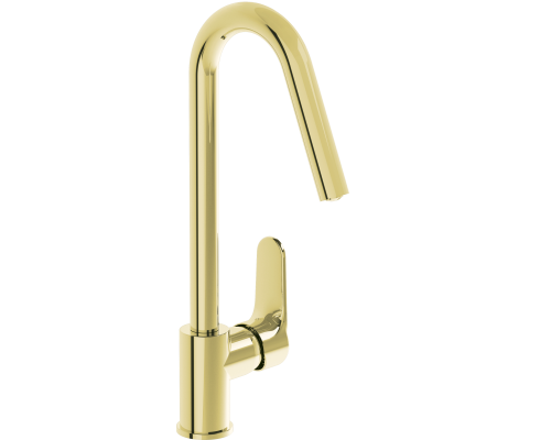 Смеситель для кухни VitrA Root Round A4274223EXP золото