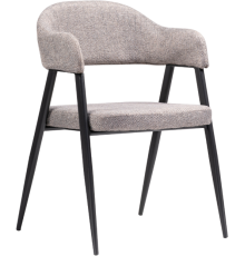 Стул Woodville Twin gray, ножки black
