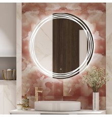 Зеркало круглое Art Max Bologna 77 с подсветкой