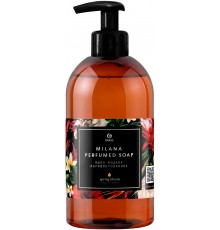 Жидкое мыло Grass Milana spring bloom, с дозатором, гипоаллергенное, увлажняющее, парфюмированное, 300 мл