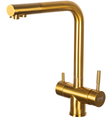 Смеситель для кухни Zorg Inox SZR-7039 BRONZE бронза