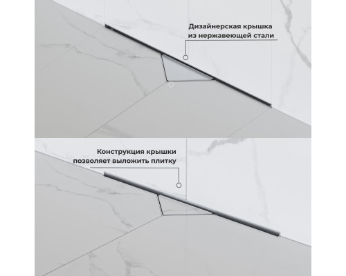 Душевой трап RGW SDR-60