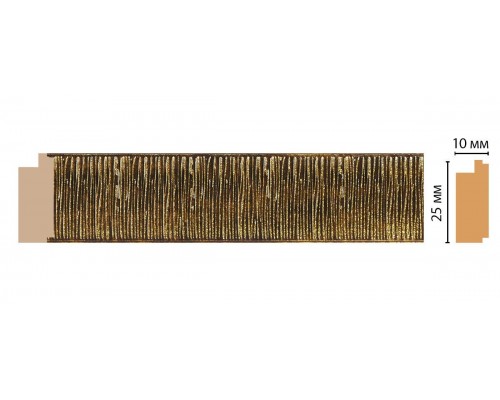 Багет DECOMASTER 102-28 (25*10*2400мм)