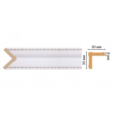Угол DECOMASTER 116-118 ДМ (30*30*2400 мм)