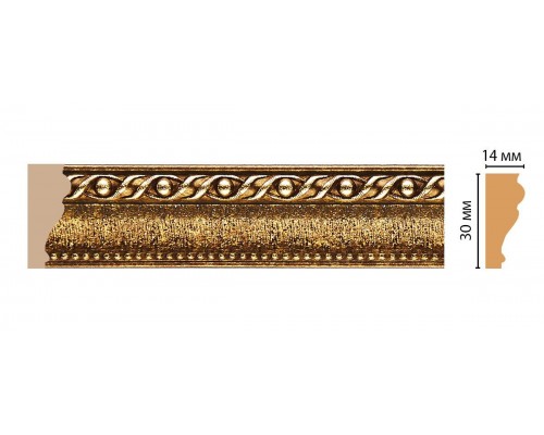 Молдинг DECOMASTER 125-43 (30*14*2400мм)