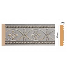 Молдинг DECOMASTER 150-55A ДМСП (80*12*2400 мм)