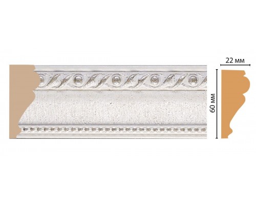 Молдинг DECOMASTER 161-42 ДМ (60*22*2400 мм)