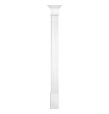 Комплект DK-82220-SET3: пилястра DK-82220, капитель DK-82223, основание DK-82222