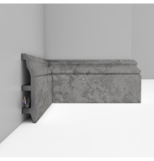 Плинтус напольный DECOMASTER D232-1629G ДМ (100*22*2400 мм)