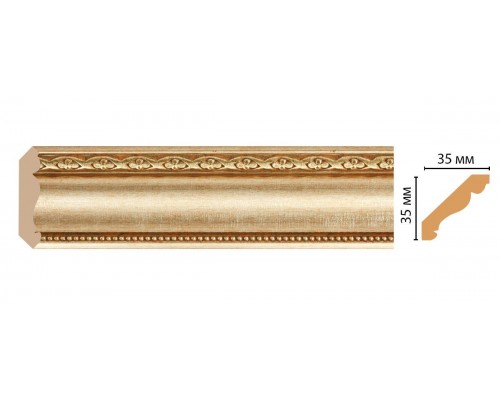 Плинтус потолочный DECOMASTER 155S-933 (35*35*2400мм)