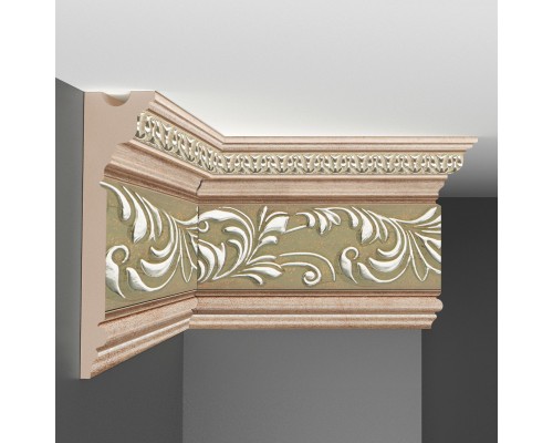 Плинтус потолочный DECOMASTER D214-59ДМ (150*38*2400 мм)